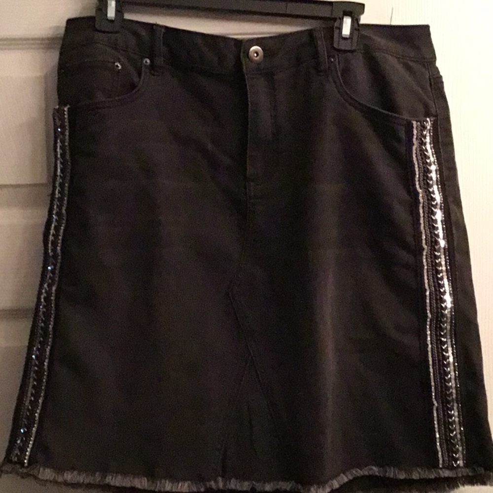 Bling Jean Denim Skirt..✨✨✨✨